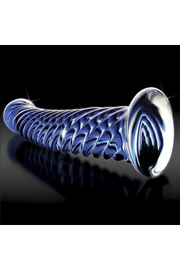 Luxury Hand-Blown Glass Massagers - Elegant and Handcrafted
