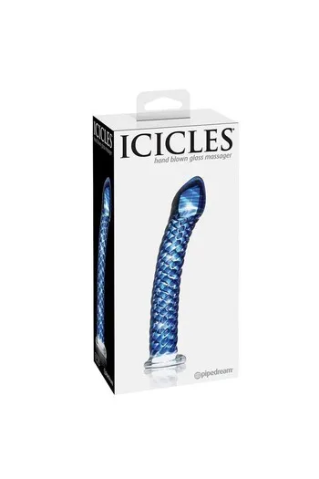 Luxury Hand-Blown Glass Massagers - Elegant and Handcrafted