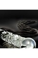 Plug Anale di Vetro Soffiato - Elegante e Esclusivo per Massaggi Intimi