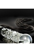 Plug Anale di Vetro Soffiato - Elegante e Esclusivo per Massaggi Intimi