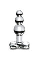 Luxury Glass Anal Plug - P-Spot Stimulation and Hypoallergenic Safety