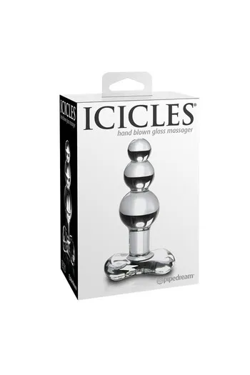 Luxury Glass Anal Plug - P-Spot Stimulation and Hypoallergenic Safety