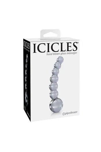 Elegant Crystal Wand with Graduated Beads - G-Spot and P-Spot Stimulation