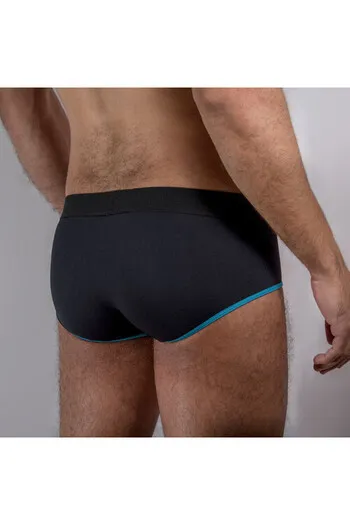 Slip classico in lycra traspirante con realce