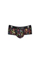 ANAIS FOR MEN Sport Brief - Sexy Men's Lingerie with Flower and Skull Print