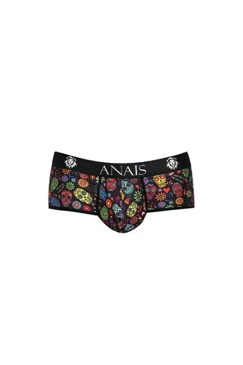 ANAIS FOR MEN Sport Brief - Sexy Men's Lingerie with Flower and Skull Print