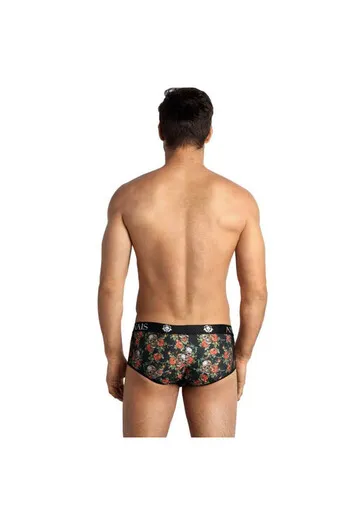 ANAIS FOR MEN Sport Brief - Light Modal with Rose and Skull Print | Sexy Men' Lingerie