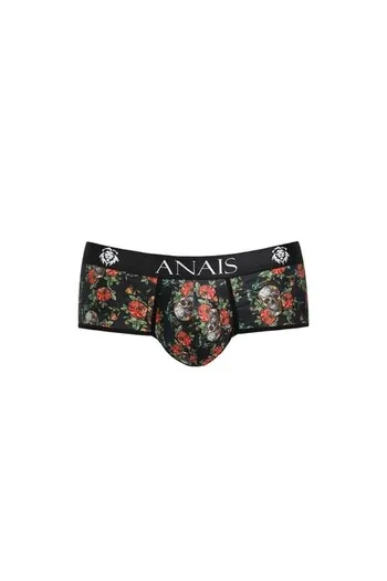 ANAIS FOR MEN Sport Brief - Light Modal with Rose and Skull Print | Sexy Men' Lingerie