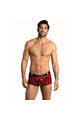 ANAIS FOR MEN Boxer Briefs - Red Microfiber with Wild Animal Print | Sexy Lingerie