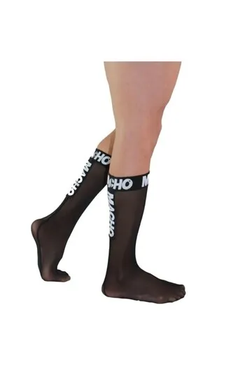 MACHO - CALZINI SOTTILI TAGLIA UNICA NERI