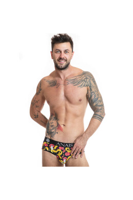 Banana Print Lycra Bikini for Men - Sexual Lingerie ANAIS FOR MEN