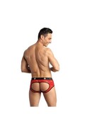 BRAVE Delicato Lingerie Rosso con Stampa Floreale - Intimo Sessuale Uomo ANAIS
