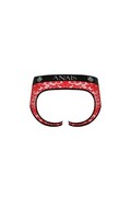 BRAVE Delicato Lingerie Rosso con Stampa Floreale - Intimo Sessuale Uomo ANAIS