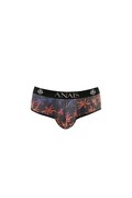 CHILLTul - Slip Uomo Nero con Stampa Colorata | Intimo Sessuale di Alta Qualità