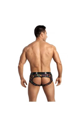 MEXICO Bikini Brief by Anais Apparel - Sexy Men' Lingerie with Flower and Skull Print