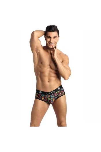 MEXICO Bikini Brief by Anais Apparel - Sexy Men' Lingerie with Flower and Skull Print