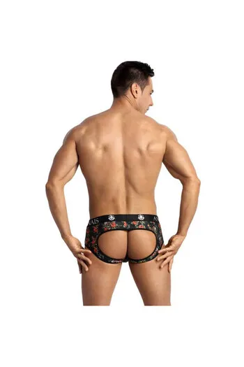Bikini slip rosa con teschi per uomo - Moda sexy