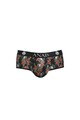 Bikini slip rosa con teschi per uomo - Moda sexy