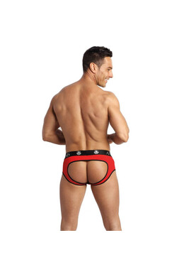 SOUL Red Microfiber - Bold Cut Men's Bikini | Anais Apparel