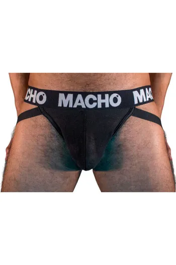 Suspensorio Semitrasparente MX25NN JOCK Nero - Supporto e Sensualità