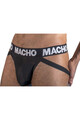 Semi-Transparent MX25NN JOCK Black Suspensory - Support and Sensuality