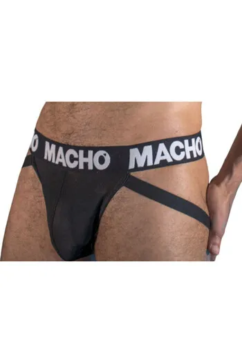 Suspensorio Semitrasparente MX25NN JOCK Nero - Supporto e Sensualità