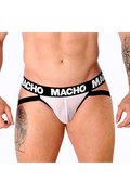 Suspensorio Semitrasparente MX26X1 JOCK Bianco - Eleganza e Sensualità