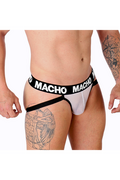 Suspensorio Semitrasparente MX26X1 JOCK Bianco - Eleganza e Sensualità