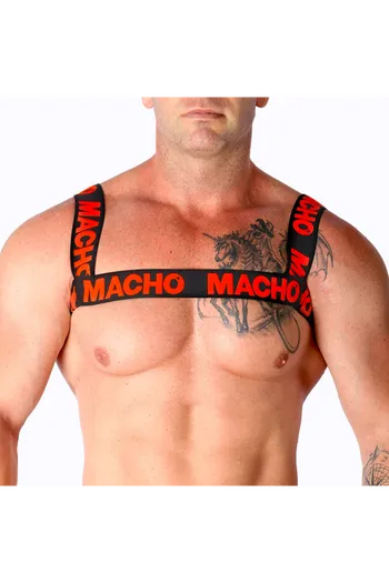 MACHO - DOPPIA PETTORINA ROSSA