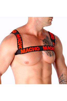 MACHO - DOPPIA PETTORINA ROSSA