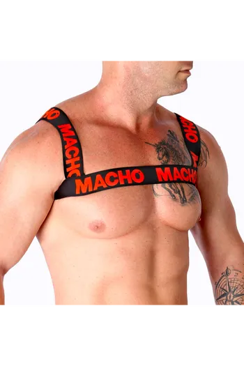 MACHO - DOPPIA PETTORINA ROSSA