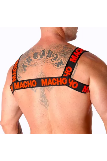 MACHO - DOPPIA PETTORINA ROSSA