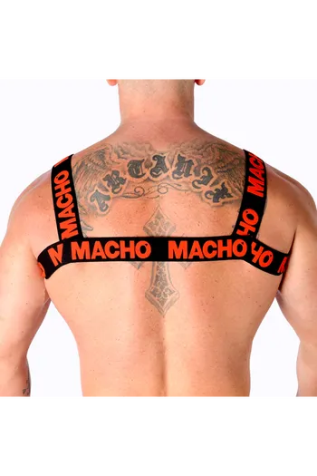 MACHO - DOPPIA PETTORINA ROSSA