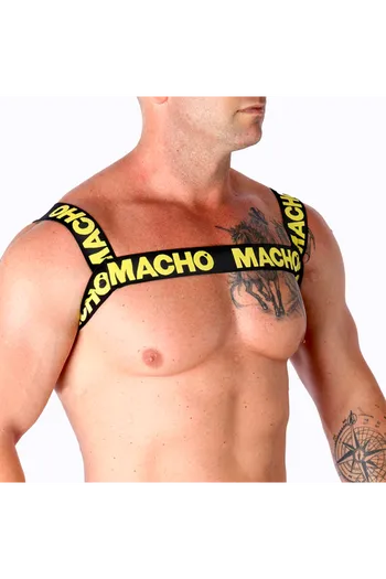 MACHO - DOPPIO CABLAGGIO GIALLO