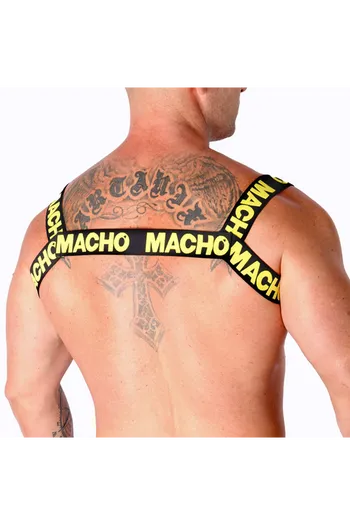 MACHO - DOPPIO CABLAGGIO GIALLO