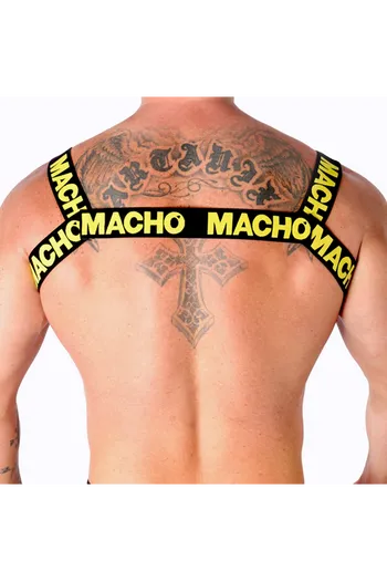 MACHO - DOPPIO CABLAGGIO GIALLO