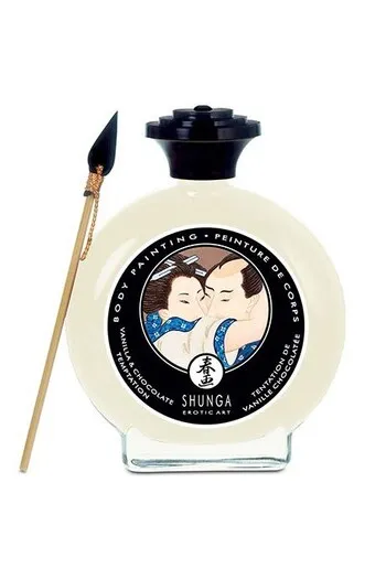 Shunga Liquid Chocolate - Edible Erotic Game with Brush