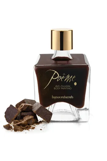 Poême - Edible Body Paint Dark Chocolate for Couples