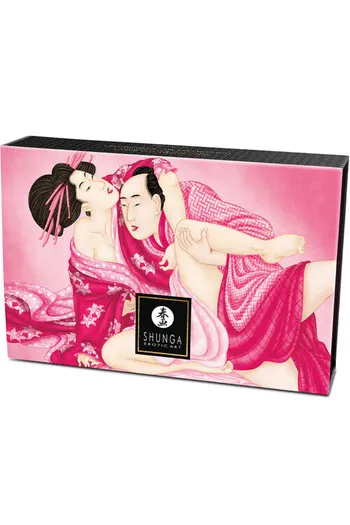 Shunga Raspberry Flavored Erotic Powder - Turn Your Partner's Body into a Sensual Feast
