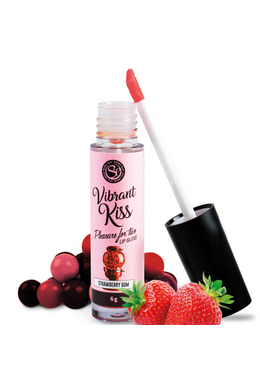 Lip Gloss Vibrante per Sesso Orale - Sensazioni Esplosive di Piacere