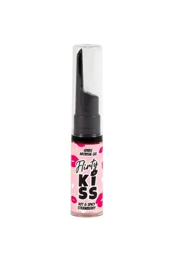 Flirty Kiss: Gels per Baci e Sesso Orale con Effetti Caldo e Freddo