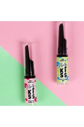 Flirty Kiss: Gels per Baci e Sesso Orale con Effetti Caldo e Freddo
