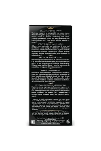 Spray per Sesso Orale Intensificante | Trasforma l'Intimità con Sensazioni Irresistibili