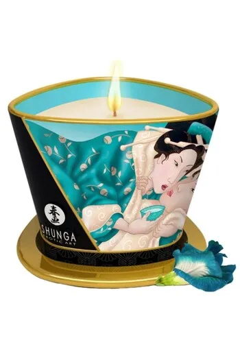 Shunga Massage Candle - Sensuality and Intimacy with Vanilla Scent