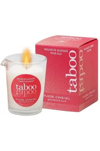 Women's Massage Candle - 100% Natural Oil and French Fragrance