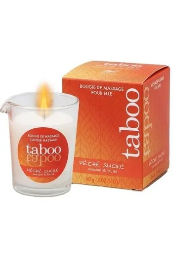 Natural Nectarine Massage Candle - Sensual and Relaxing | Provence, France