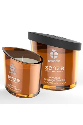 Sweedé Senze Seduction Massage Candle - Clove, Orange, Lavender 50ml