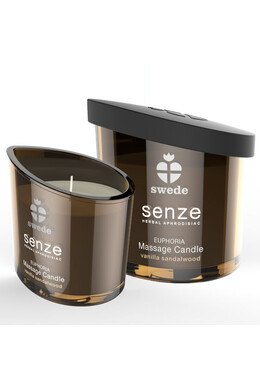Sweede Senze Euforia Massage Candle - Vanilla and Sandalwood | 50ml