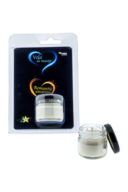 Candela Massaggio alla Vaniglia - Sensualità e Relax per Coppie
