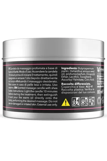 Luxuria Ardes Vela da Massaggio Uva/Fragola - Intensifica la Tua Intimità